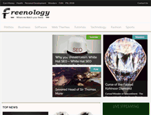 Tablet Screenshot of freenology.com